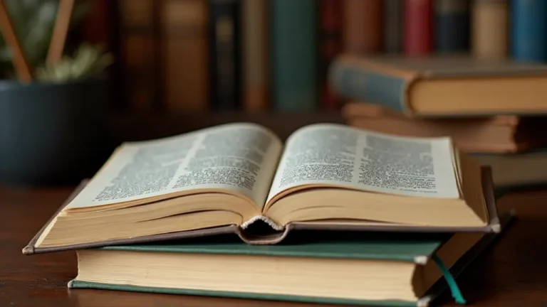 Books and writing tools symbolizing National Biographers Day celebration