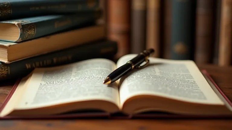 Books and pen symbolizing National Black Authors Day celebration.