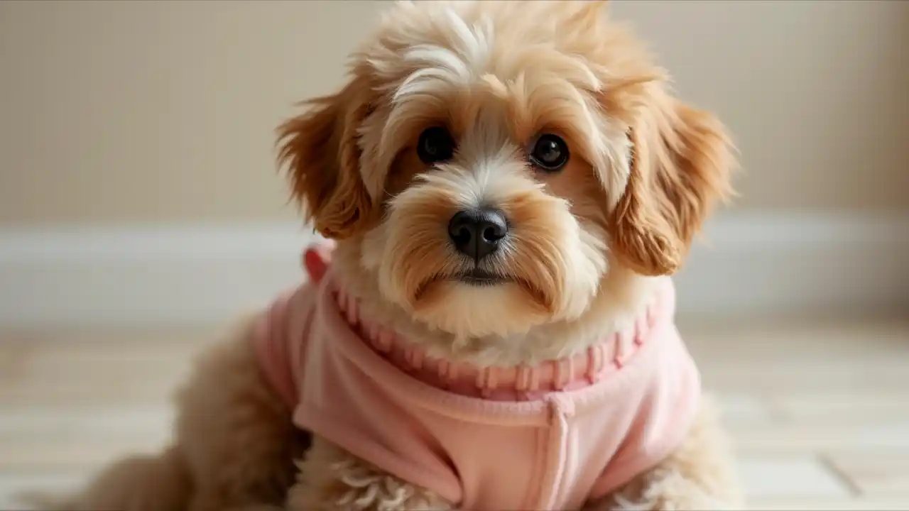 Pet wearing a cute costume for National Dress Up Your Pet Day