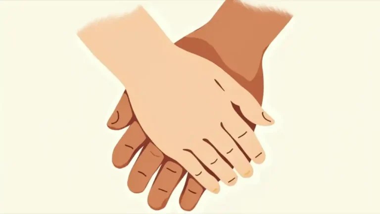 A caring hand holding an elderly person's hand, symbolizing the dedication and support of family caregivers