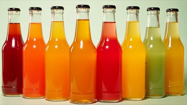 A vibrant assortment of kombucha bottles in various flavors, celebrating National Kombucha Day