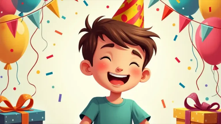 Illustration celebrating National Matthew Day with festive elements