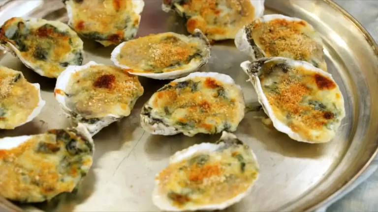 Oysters Rockefeller dish for National Oysters Rockefeller Day