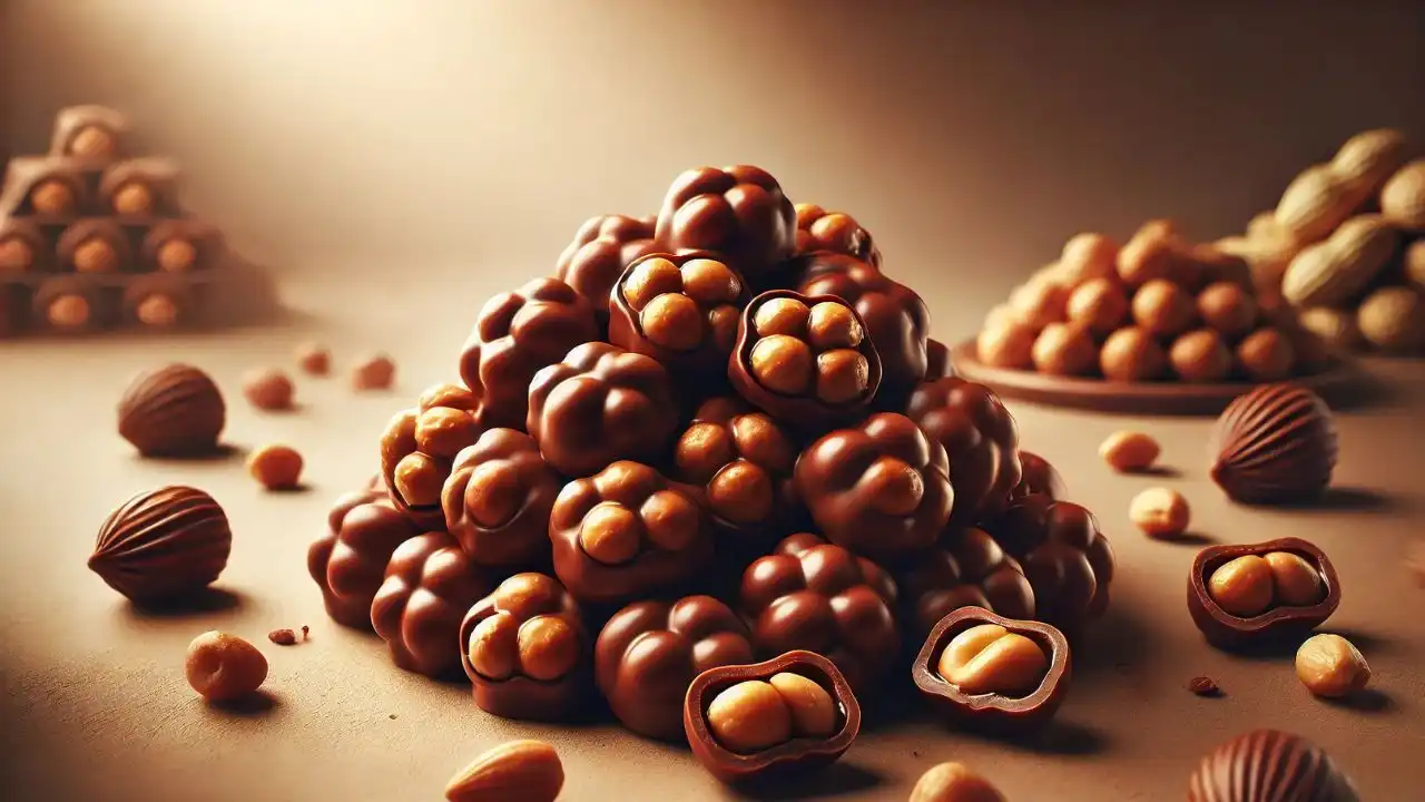 National Peanut Cluster Day featuring delicious chocolate-covered peanut clusters.