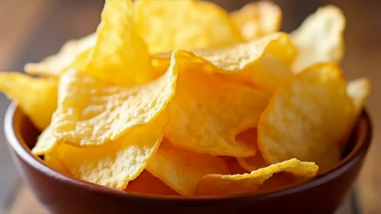 Potato chips in a bowl celebrating National Potato Chip Day
