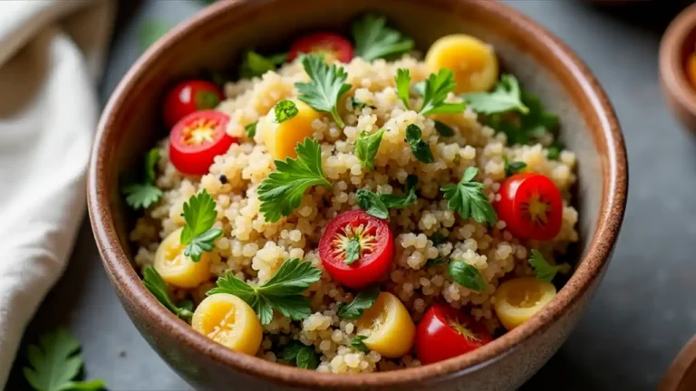 Mixed Quinoa Grains in a Wooden Bowl on a Dark Background - National Quinoa Day Celebration