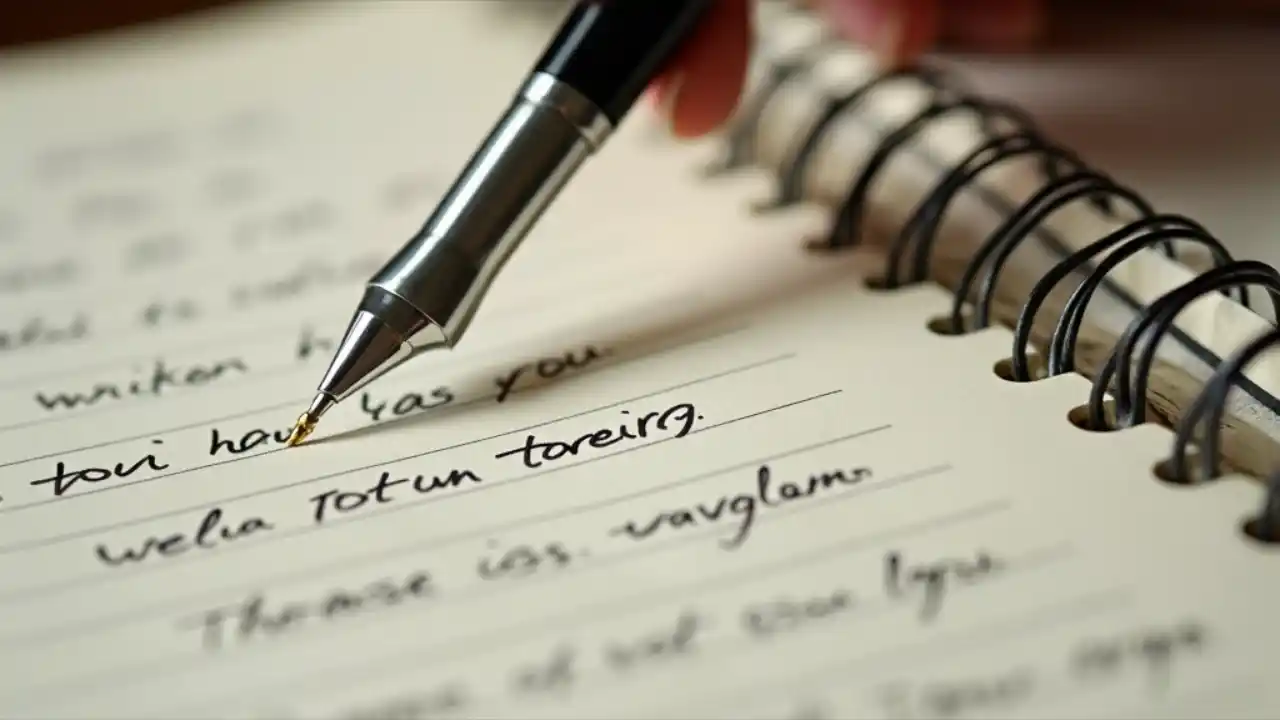 Pen and notebook symbolizing storytelling for National Write Your Story Day