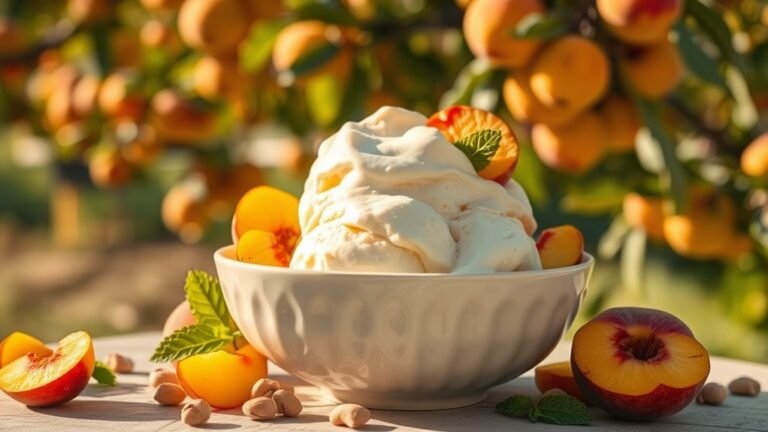 National Peach Ice Cream Day