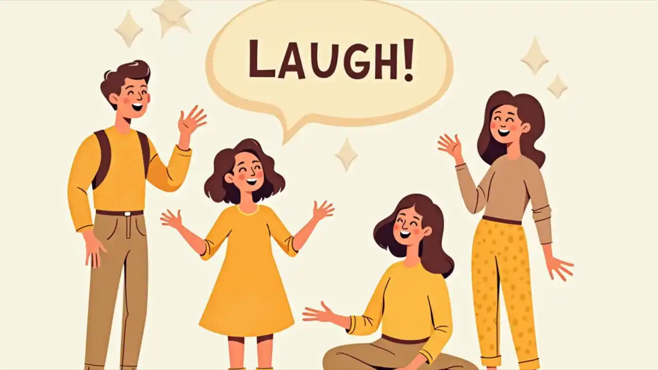 People laughing together, celebrating National Let’s Laugh Day