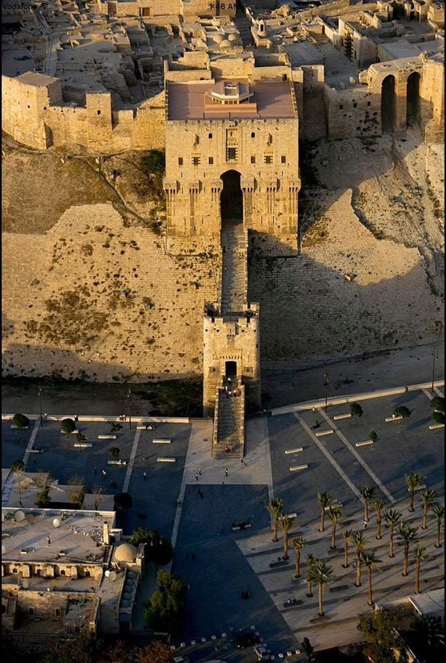 This may contain: an aerial view of the old city