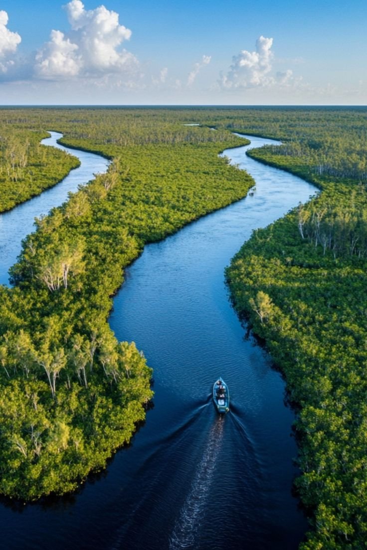 This contains: Exploring the Florida Everglades: Wildlife, Airboats & Hidden Gems