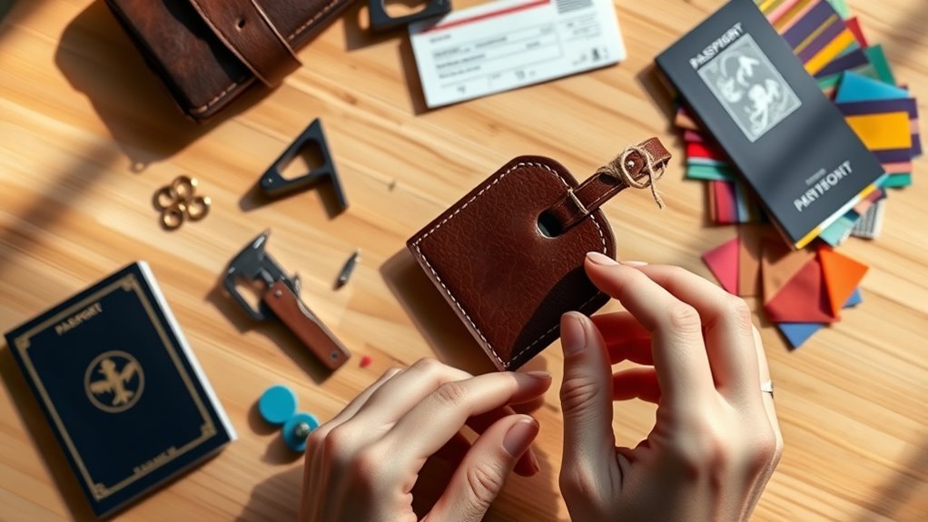 affordable luggage tag upgrades