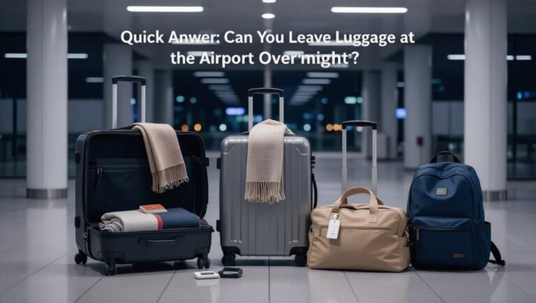 airport luggage storage options