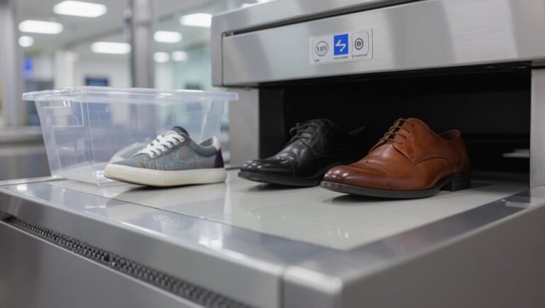 airport shoe removal tips