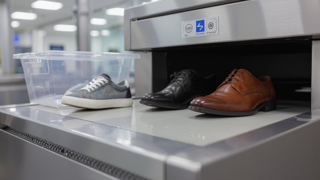 airport shoe removal tips