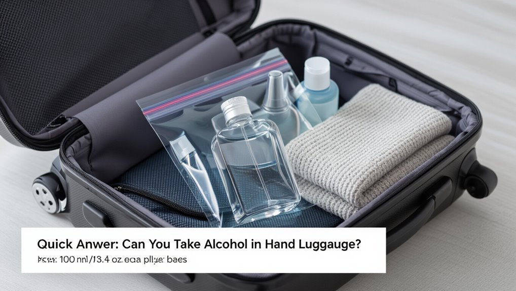 alcohol limits in carry on