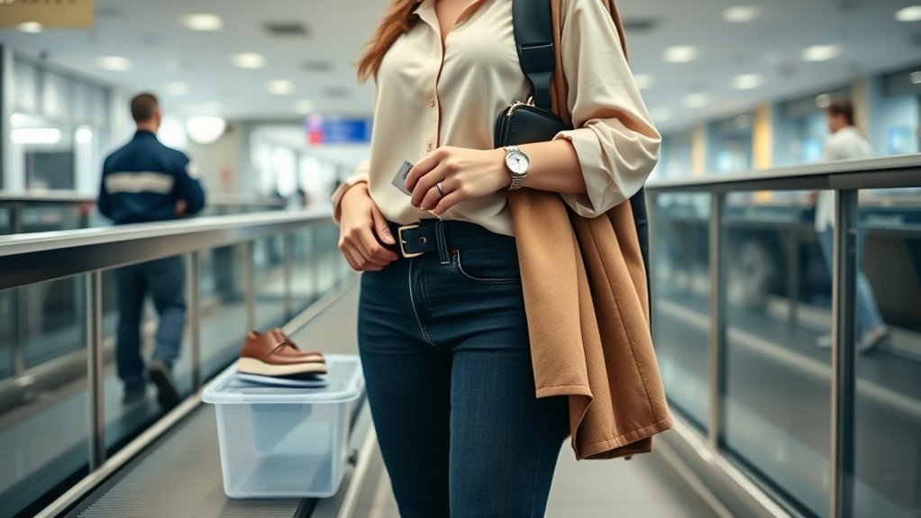 arrive early follow security