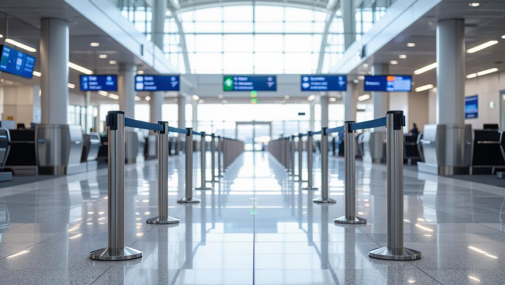 arrive early for flights