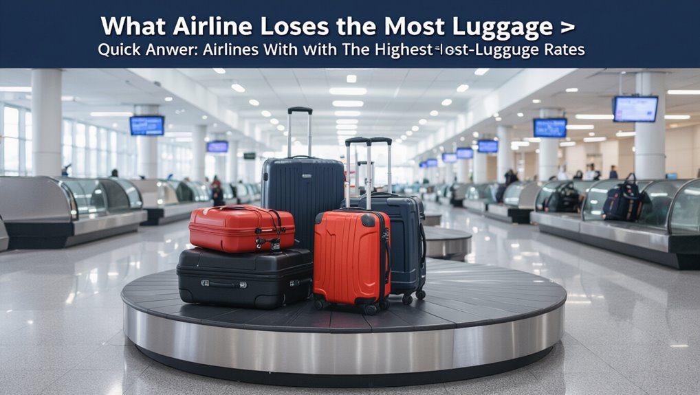 avoid airlines with mishandled luggage