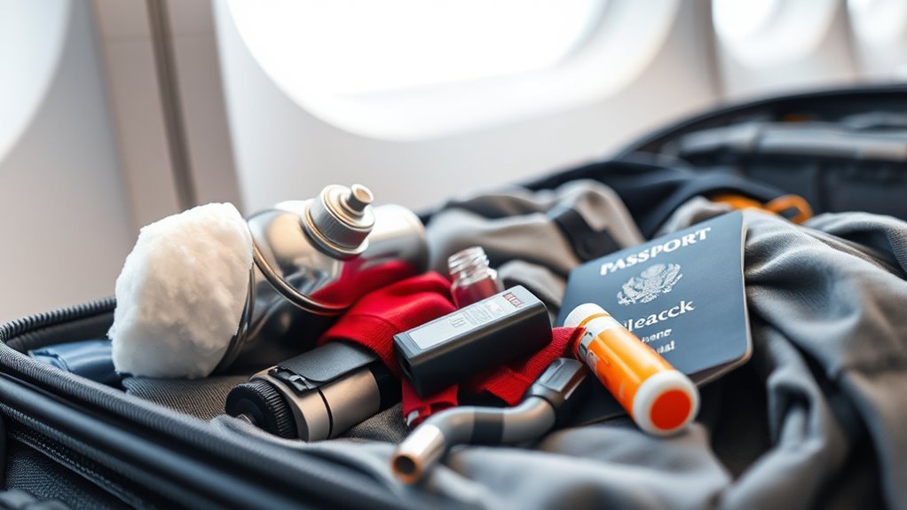 avoid hazardous travel items