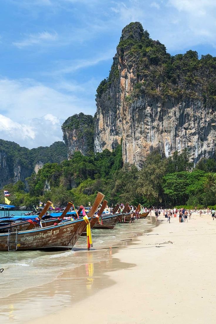 This contains: Railay Beach, Krabi, Thailand