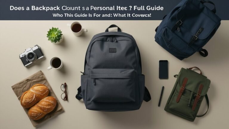 backpack personal item guide