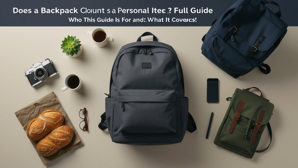 backpack personal item guide