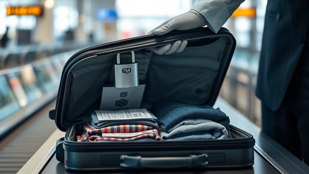 bag inspection and documentation