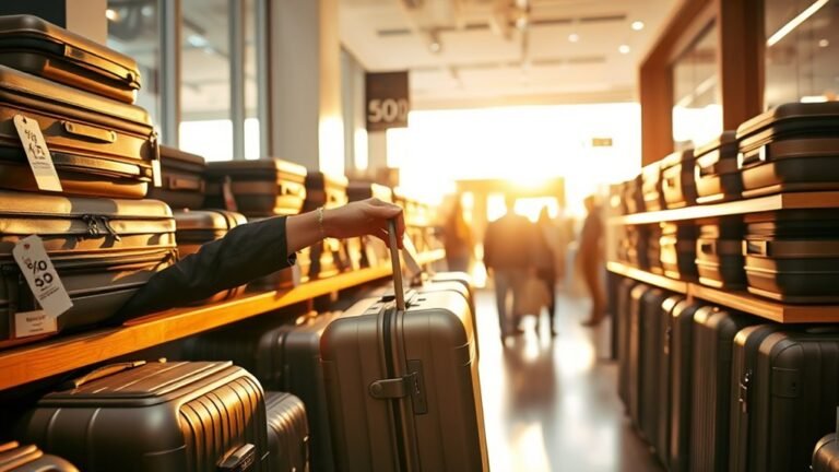best luggage sale times