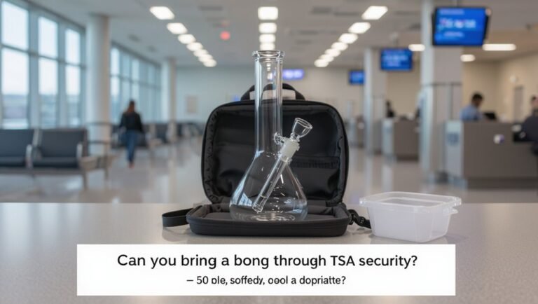 bongs allowed inspect carefully