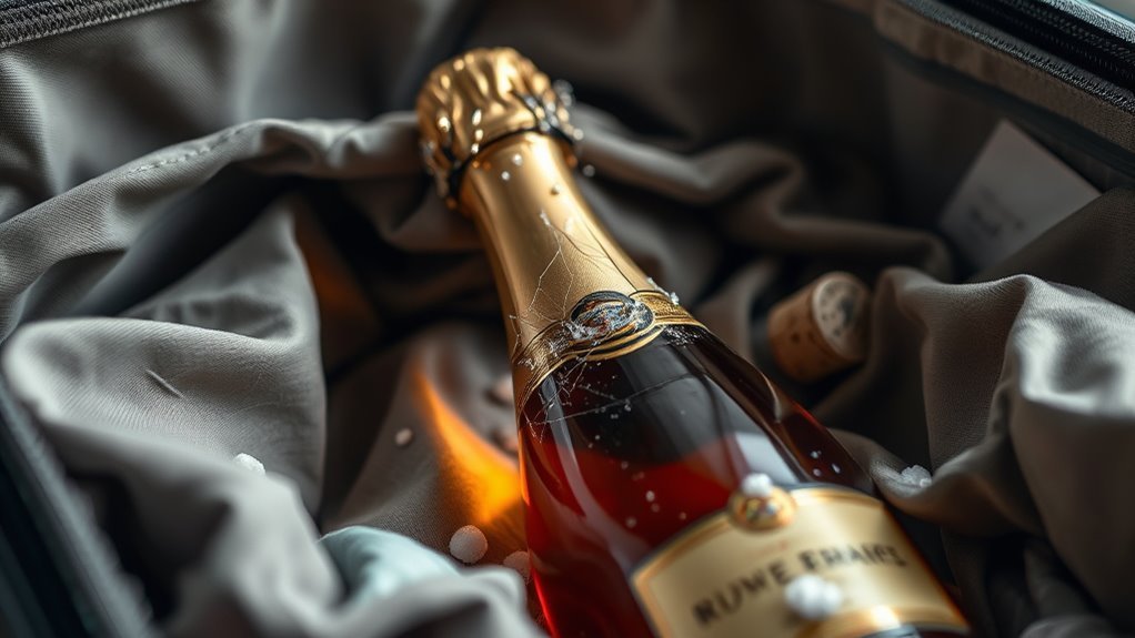 bottle breakage during travel