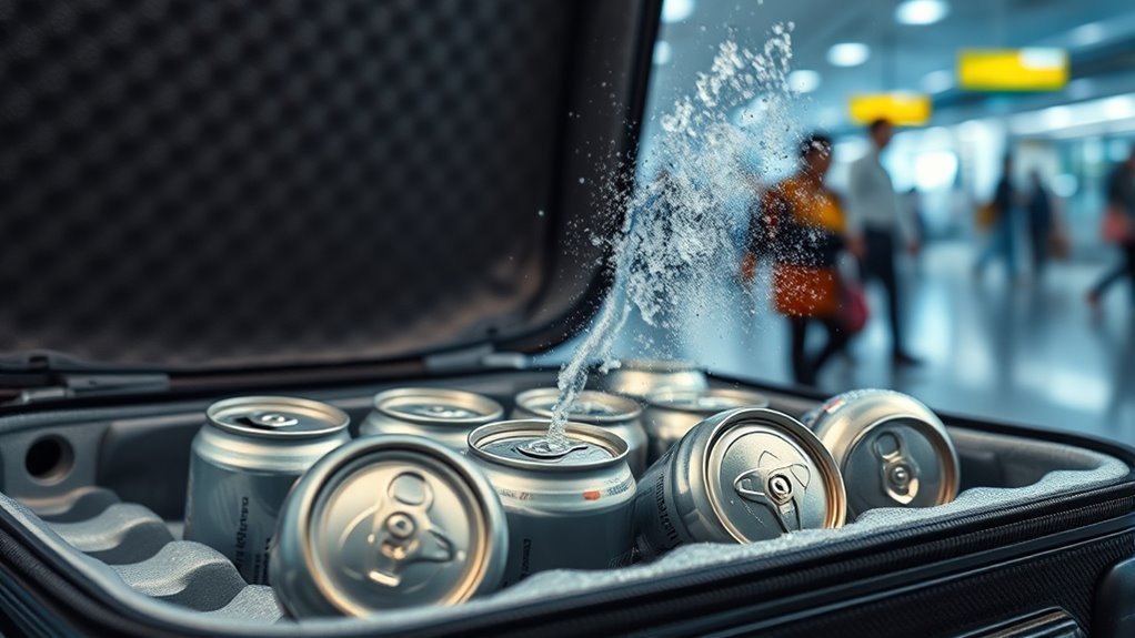 cans generally tolerate transit