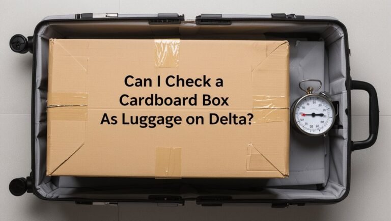 cardboard box airline guidelines