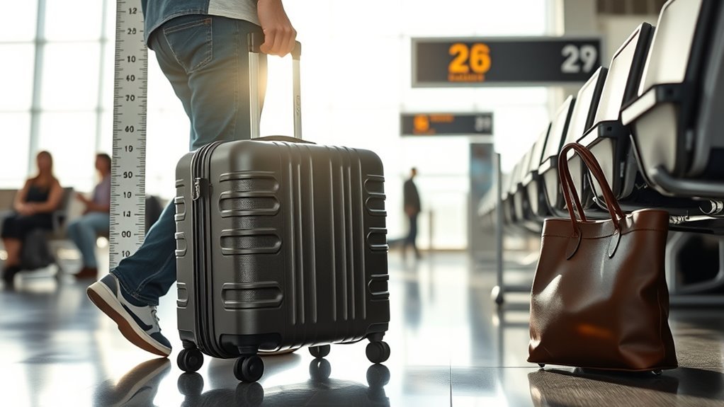 carry on size and eligibility