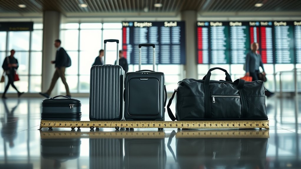 carry on size guidelines vary