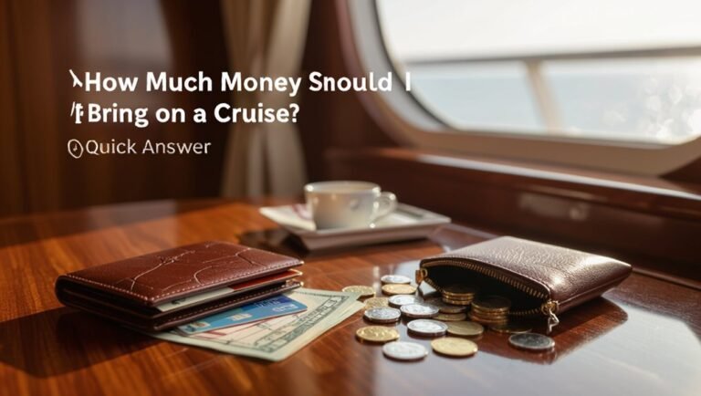 cash for tips and emergencies