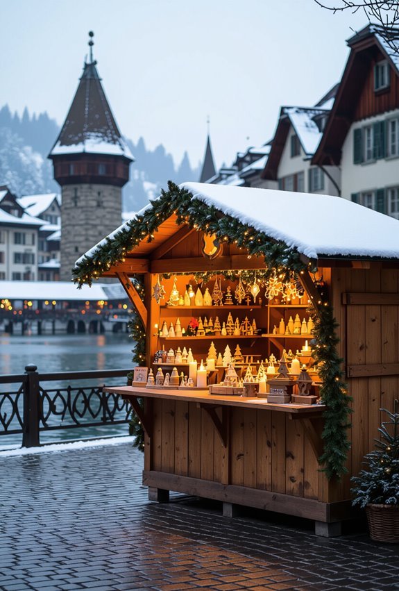 charming festive lakeside experience