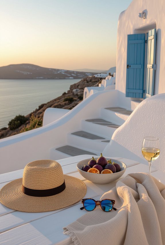 charming island sunsets await
