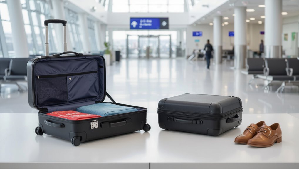 check luggage versus carry on