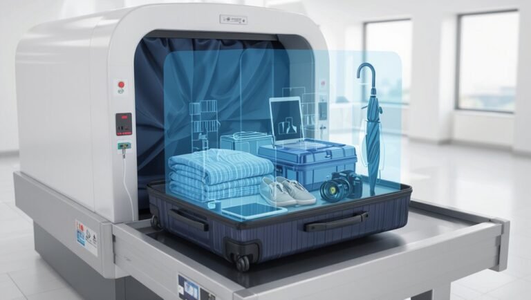 checked bags undergo x ray