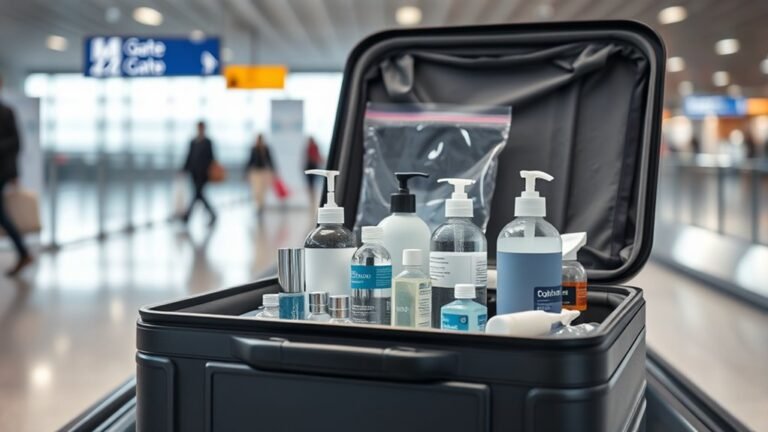 checked luggage liquid regulations
