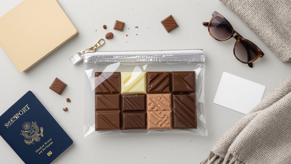 chocolate allowed in carry on