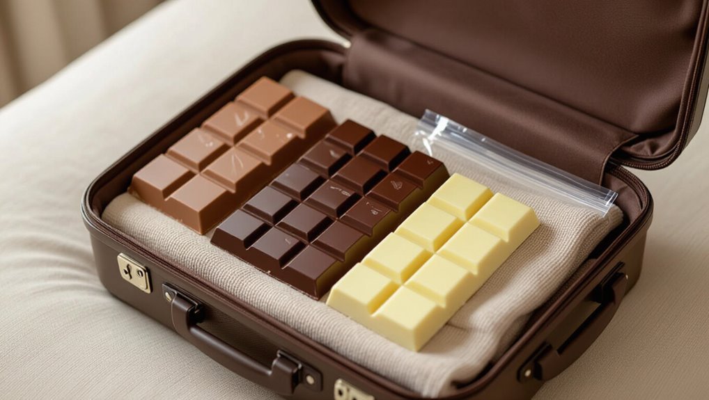 chocolate may melt checked