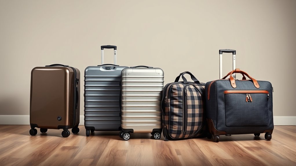 choose luggage based on trip