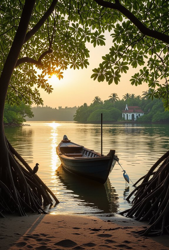 chorao island s serene nature