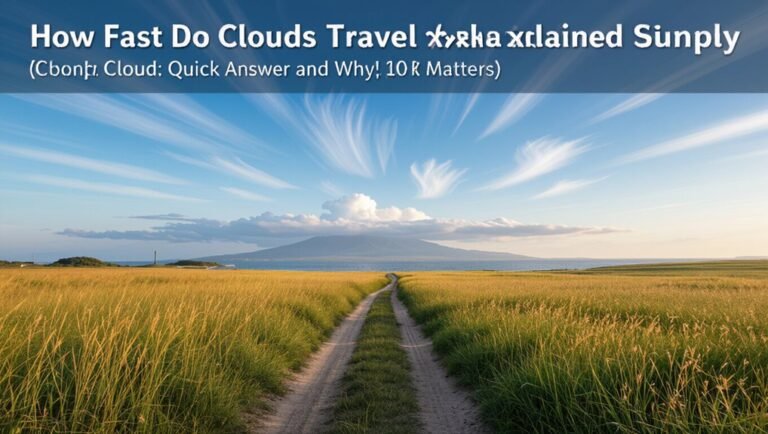 cloud movement indicates weather