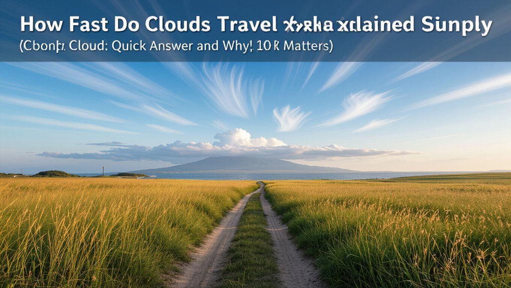 cloud movement indicates weather