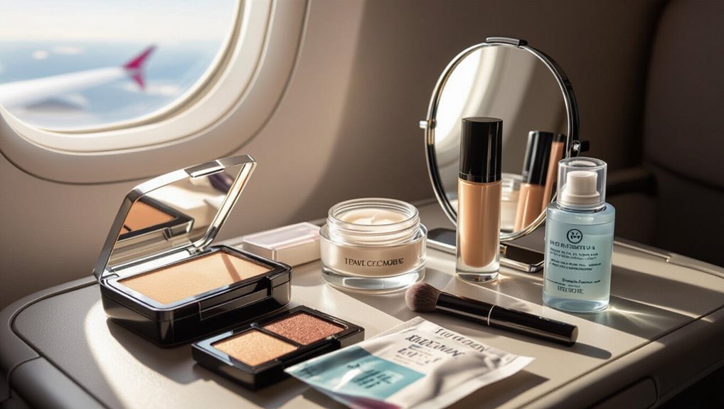 comfortable light makeup essentials