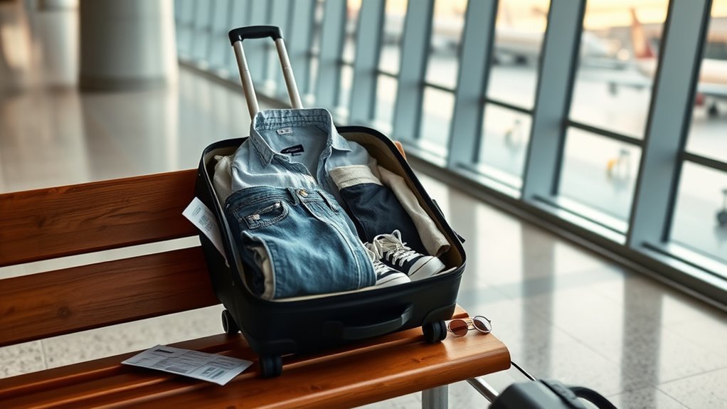 compact lightweight organized luggage