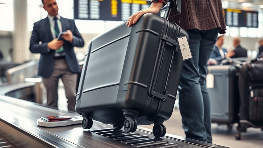 compare shipping and baggage options